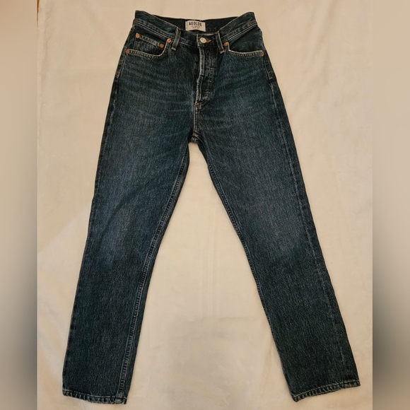 AGOLDE Riley High-Rise Slim Straight - Picture 6 of 10